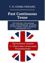 Past Continuous Tense. Построение, сигнальные слова, употребление, отличие от Past Simple Tense; правила, упражнения, тест
