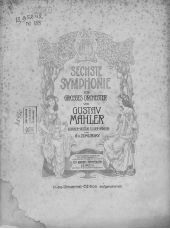 Sechste symphonie fur grosses orchester