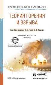 Теория горения и взрыва 2-е изд., пер. и доп. Учебник и практикум для СПО