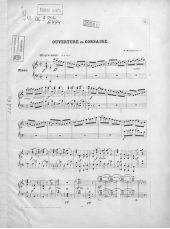 Ouverture du Corsaire par Hector Berlioz