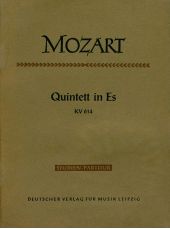 Quintett in Es fur 2 Violinen, 2 Violen u. Violoncello